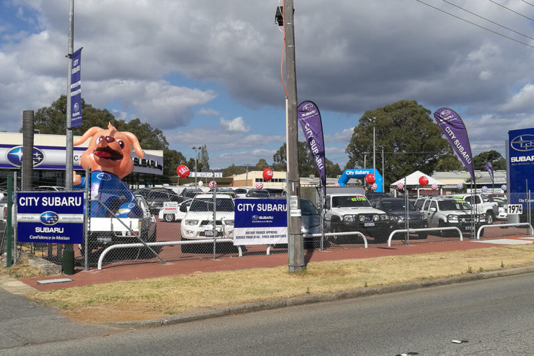 Car Dealer Inflatable Mascot