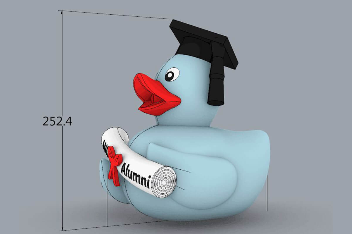 Inflatable Duck CAD