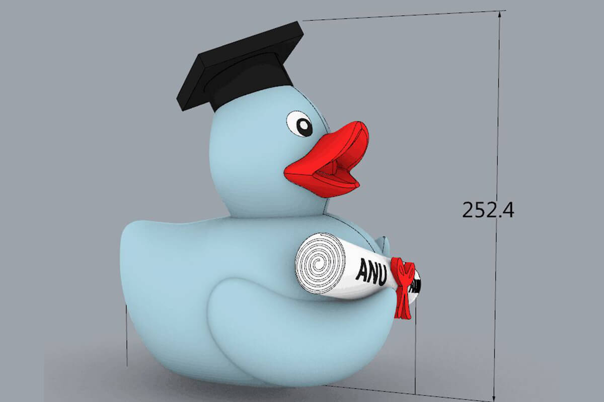 Inflatable Duck CAD