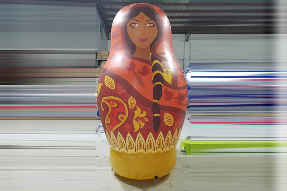 Inflatable Babushka Doll Replica