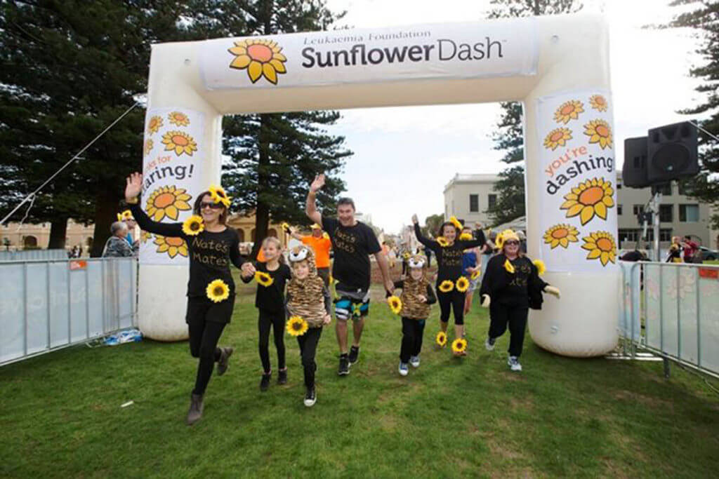 Sunflower Dash Fun Run Inflatable