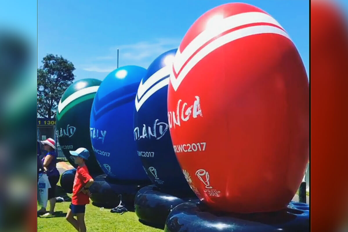 Giant Inflatable Rugby Balls 2017 WC