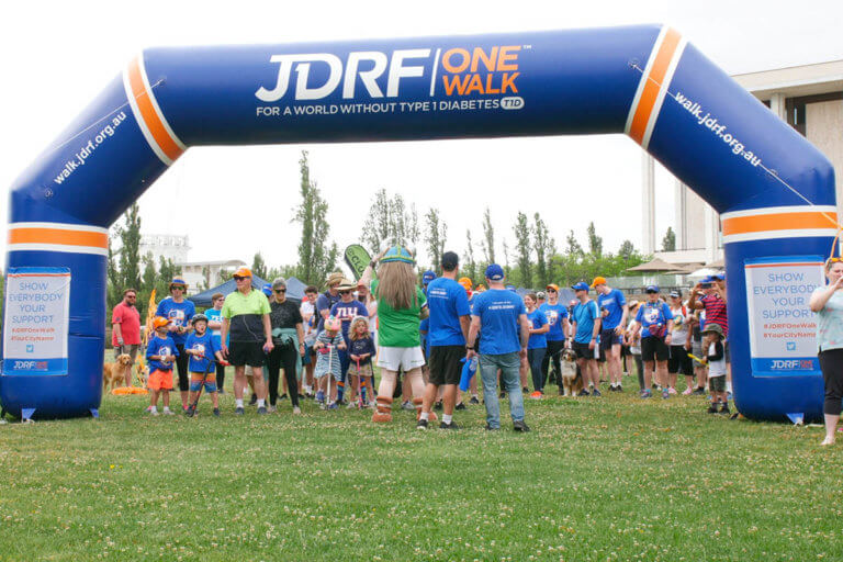 JDRF Custom Inflatable Archway