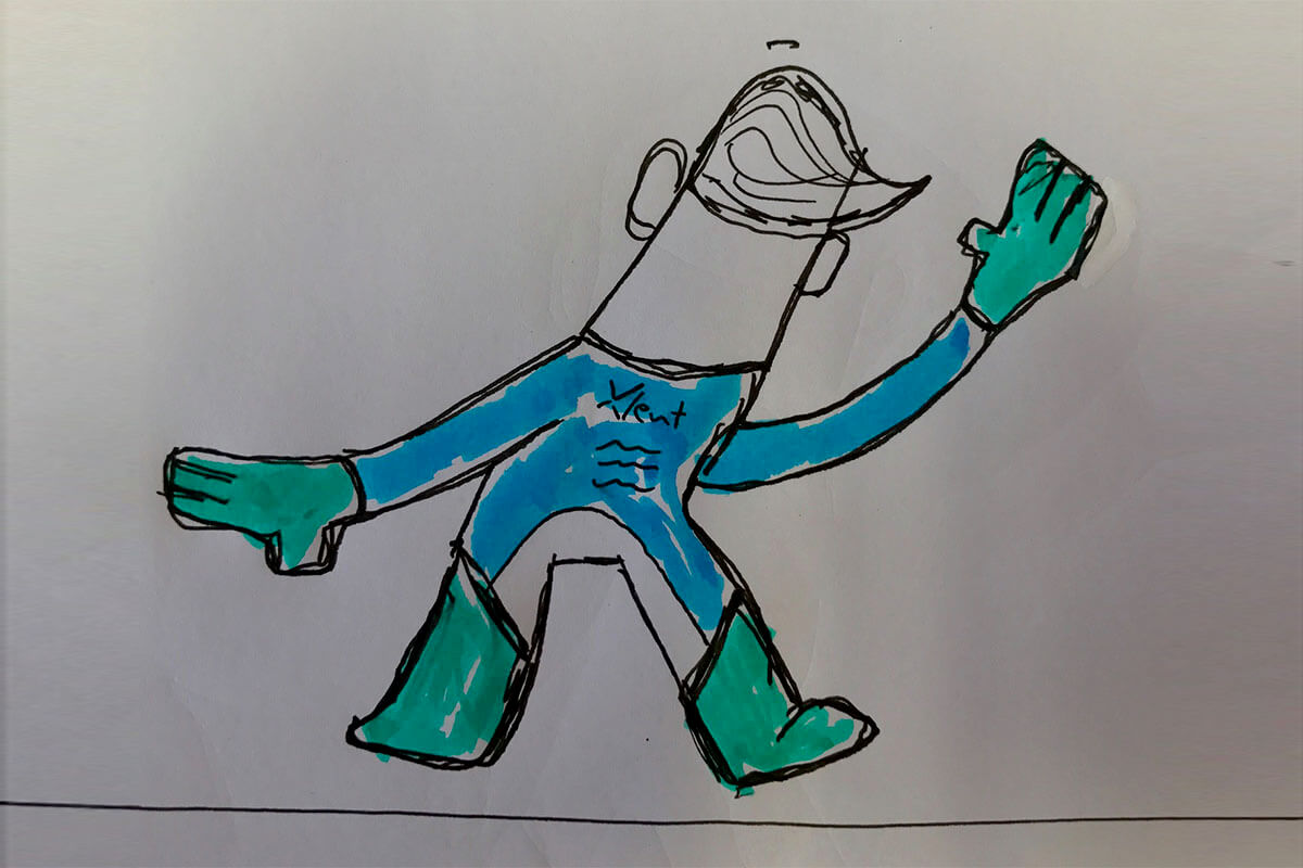 Xman Mascot Inflatable Concept