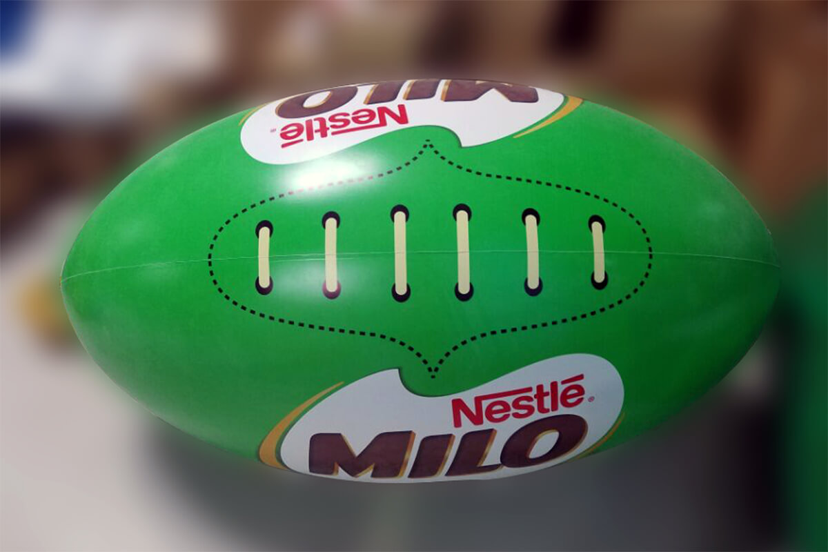 Custom Inflatable Footballs