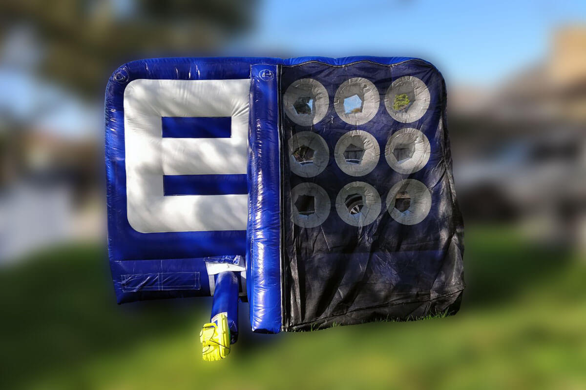 Interactive Inflatable Ball Game Testing