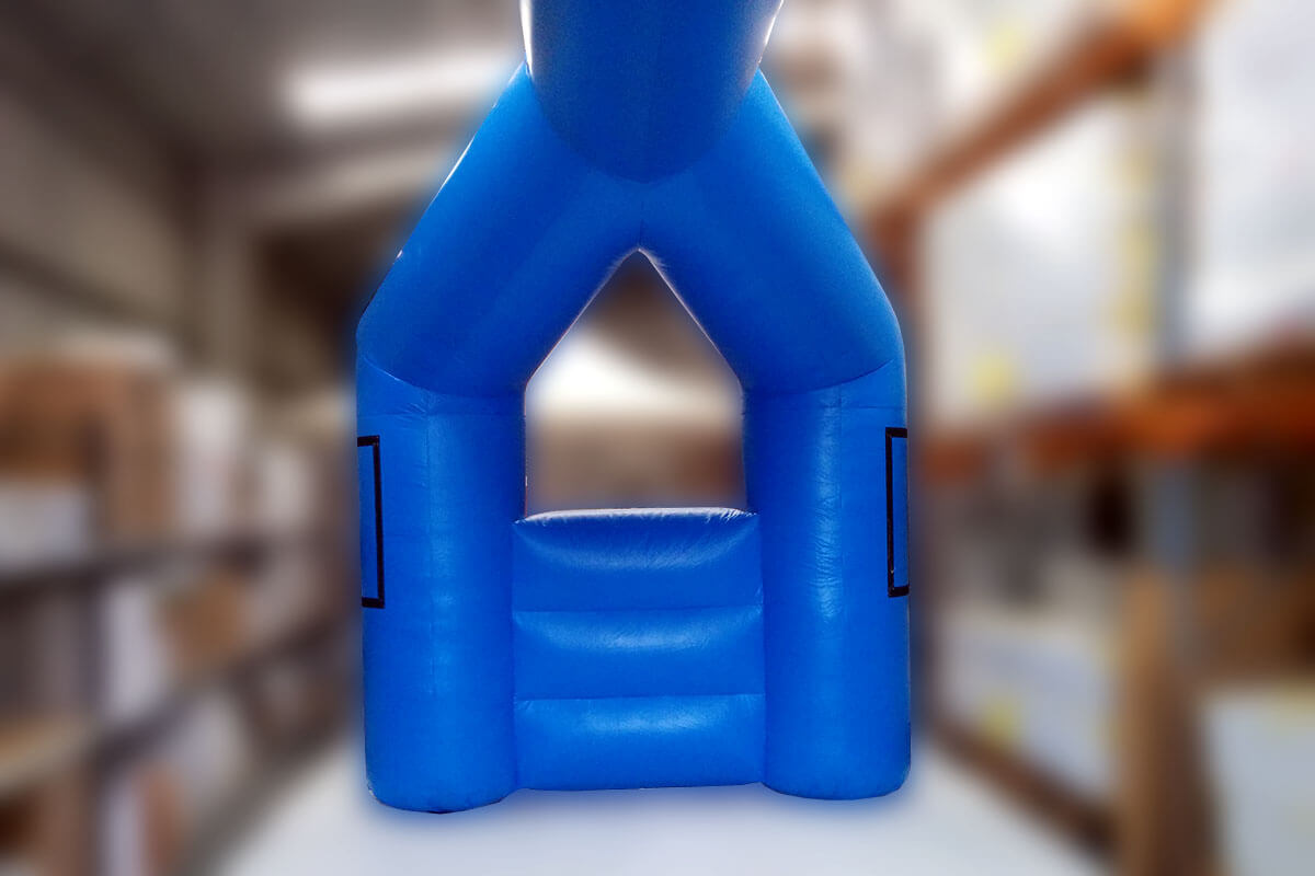 Double Leg Inflatable Arch Testing